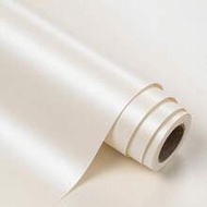 Cream Faux Pearl Luster Wrapping Paper, Solid Color Gift Wrap - Suitable For Christmas, Birthday, Ba