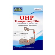 SQ-6633 (OHP Transparency Film 0.1mm/A4)