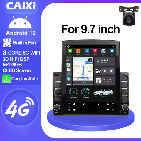 CAIXI GX9Pro 2 din Android 14 Auto Car Radio multimedia video Player for Tesla Type 9.7 inch Stereo 