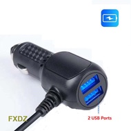 3.5M car recorder power cord dual usb car charger cigarette lighter car charger super fast charge car charger