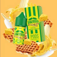 [ Pods Friendly ] Bakerman V3 Banana Cheese Croffle 12Mg 30Ml E Liquid