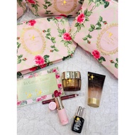 [Genuine] [Bill Us] Ether Lauderr 6 skin care Set Piece with cute bag