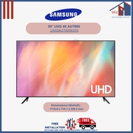 SAMSUNG UA50AU7000KXXS 50" UHD 4K AU7000 TV - FREE  DIGITAL ANTENNA + SET UP + WARRANTY 3 YEAR