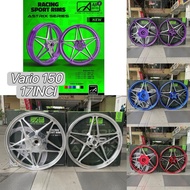 (17 INCI) (VARIO 150/125) AJI RACING (ASTRIX) SERIES *STAR DESIGN * SPORT RIM VARIO150 / VARIO 125