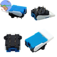 Homestore 10pcs Blue Telephone Hook Switch 6 Pin Inte Doorbell Switch Retainer Reed Switch de Repair