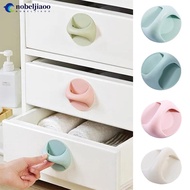 NOBELJIAOO Punch-free Self Adhesive Cabinet Pull Furniture Hardware Kitchen Balcony Door Knob Wardro