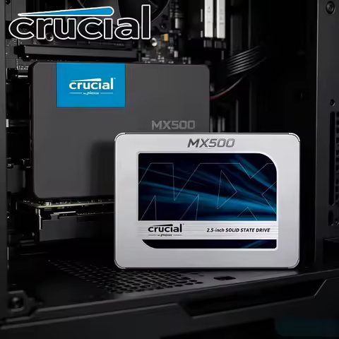 Crucial MX500 BX500 240G 500GB 1TB 2TB 2.5 Inch SATA SSD,3D NAND High Speed Internal Solid State Dri