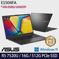 【ASUS】華碩 E1504FA-0081K7520U 15吋/R5 7520U/16G/512G SSD//Win11/ 輕薄筆電