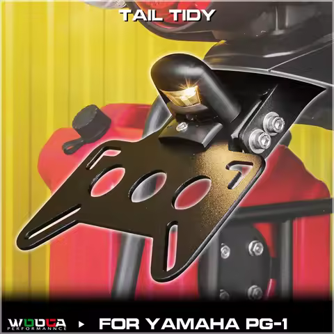 Tail Tidy Kit For Yamaha PG-1 PG1 2023 2024 2025 Fender Eliminator Kit PG 1License Plate Holder Tail