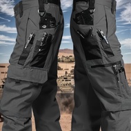 X11 Tactical Cargo Pants Men Slim Fit Waterproof Outdoor Pants Durable Combat Trousers
