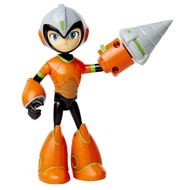 Megaman Fully Charged – Deluxe Drill Man Schematics Articulated Action Figure with Spinning Drill an