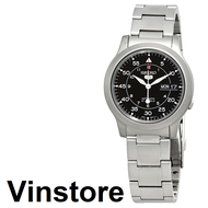 [Vinstore] Seiko 5 SNK809K1 Classic Automatic Stainless Steel Black Dial Men Watch SNK809K SNK809