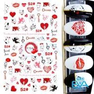3D Nail Sticker Decorative Pattern Love Theme 520 Sweet Love F704