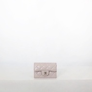 Chanel cf 芋泥紫卡包 荔枝牛/晶片款