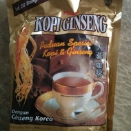 Kopi Ginseng Miwon / Kopi Asli Korea / Kopi Ginseng Miwon Isi 20 Saset