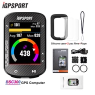 iGPSPORT BSC300 BSC 300 Computer ANT+ Wireless Bike Speedometer Bluetooth GPS route navigation notif