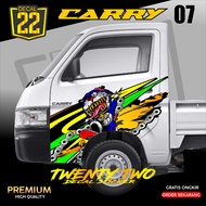 Sticker Stiker Kabin Pintu Mobil Pickup New Carry / L-300 / Suzuki / Carry Futura Stiker Pintu Picku