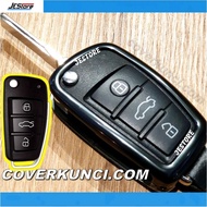 AUDI HQ A3 A1 Q3 CASING AUDI A3 Q7 TT A6 S3 ALU AUDI REMOTE Cover FLIPKEY FOLDING KEY CASE