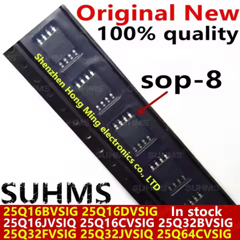 (5piece)100% New W 25Q16BVSIG 25Q16DVSIG 25Q16JVSIQ 25Q16CVSIG 25Q32BVSIG 25Q32FVSIG 25Q32JVSIQ 25Q6