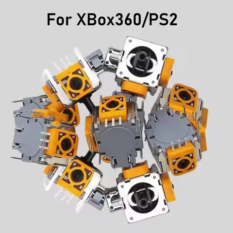 50pcs/lot Original New 3D Analog Joystick Stick with F Logo For Xbox 360 XBOX360 For PS2 Controller