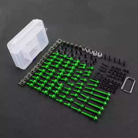 Motorcycle Complete Fairing Bolts Kit Screws Nut CNC For KAWASAKI NINJA 1000 650 400 z650 z750 z800 