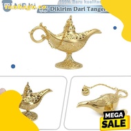 Independence Magic Lamp Aladdin Hollow Fairy Tale Aladdin Lamp Halloween Costume Props Cx