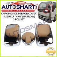 ▫ ❦ ✔ Isuzu Elf NKR/NPR Chrome Side Mirror Cover Set