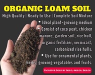 1 Sack (20kg) 5-in-1 Loam Soil Mix | Garden Soil Vermicast Coco Peat Rice Hull and Carbonated Additi