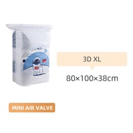 TAILI upgraded antibacterial vacuum compression bag does not require a pump large sealed plastic sto