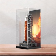 [Hand-Made Anti-dust Box] Suitable for Lego ICONS Series 10341 Artemis Rocket Space Launch System Bu