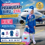 Girls' flight attendant uniforms / Professional flight attendant uniforms for preschool, kindergarte