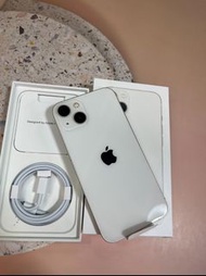 💜台北iPhone專賣店💜🏅️店面展示品出清🏅️🍎 iPhone 13 256G白色 🍎💟🔺店面保固一個月🔺買到賺到