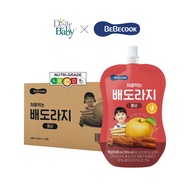 [SG Distributor] 20 x BeBecook - Brewed Korean Golden Pear Drink w Bellflower Root &amp; Red Ginseng 80ml