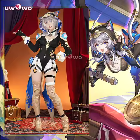 UWOWO Cipher Cosplay Collab Series: Game Honkai: Star Rail Cipher Cosplay Costume Halloween Costume
