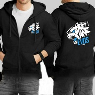 (Pay On Site) EVOS Team Mobile Legends Sweater Jacket / Zipper Jacket News Gamers Men Women