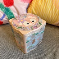 香港迪士尼Disney—Linabell玲娜貝兒 餅乾鐵盒（空罐）收納罐