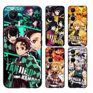Casing for Infinix Note 12 8 10 11 11S Zero X  X676C X676B X671 X671B PRO 4G Demon Slayer Blade soft