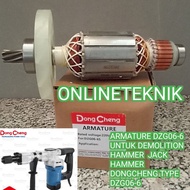 MESIN ARMATURE DZG06-6 FOR JACK HAMMER MACHINE DEMOLITION HAMMER DONGCHENG TYPE DZG06-6
