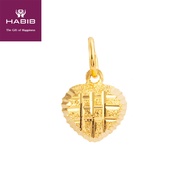 HABIB 916/22K Yellow Gold Pendant GP21D