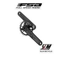 FSA KFX Modular Crankset 1X Anod - Black BB392EVO
