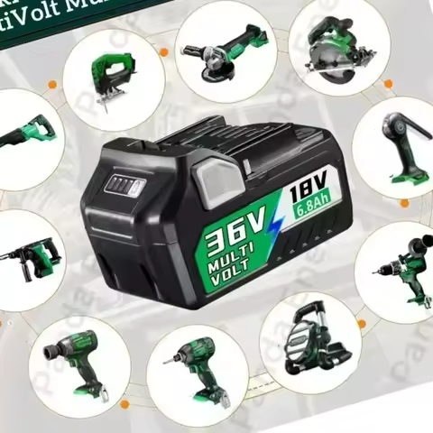 High Power MultiVolt Battery For HiKOKI BSL36A18 BSL36B18 Hitachi Metabo HPT 18V 36V BSL1850 BSL1860
