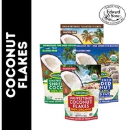 Edward & Sons Unsweetened Toasted Coconut Flakes / Fine Shredded / Reduced Fat