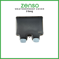 ZENSO IP66 Weatherproof Switch Socket Cover / 1 Gang 2 Gang Outdoor Waterproof Case