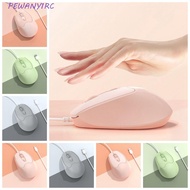 PEWANY1R Wired Mute Mouse, ABS Type C Type C Wired Mouse, Cute Mause Ergonomic Wired 1.2m USB Cable 