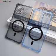 For OnePlus 13 13T 12 11 10 9 8 Pro 9R 9RT 8T OnePlus13 OnePlus13T Phone Case Black Magnetic Transpa