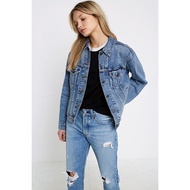 Casual Sandwash Blue Denim Jean Jackets for Men and Women