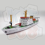 OGS Explora Oceanic Research Ship Paper Model