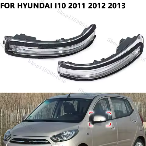 For Hyundai i10 2011 2012 2013 87613-OX000 87623-OX000 Auto Exterior Rearview Mirror Turn Light Sign