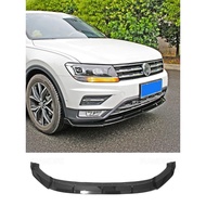 Front Splitter for Volkswagen Tiguan 2017 - 2020 Bumper Spoiler Lip Diffuser Skirt Body Kit Decorati