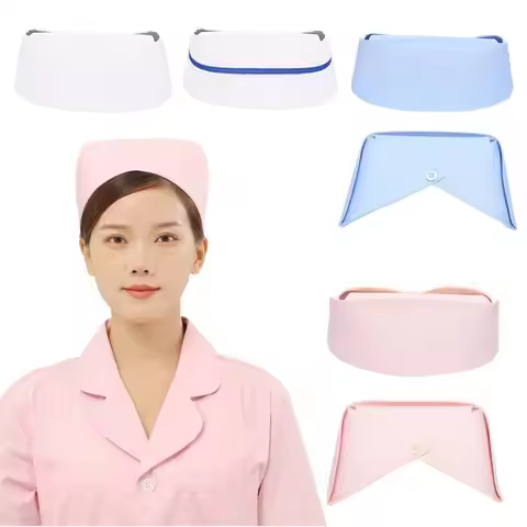 New Costume Accessories Nurse Hat Durable Accessories Swallowtail Hat Nurse Headband Work Cap Matern